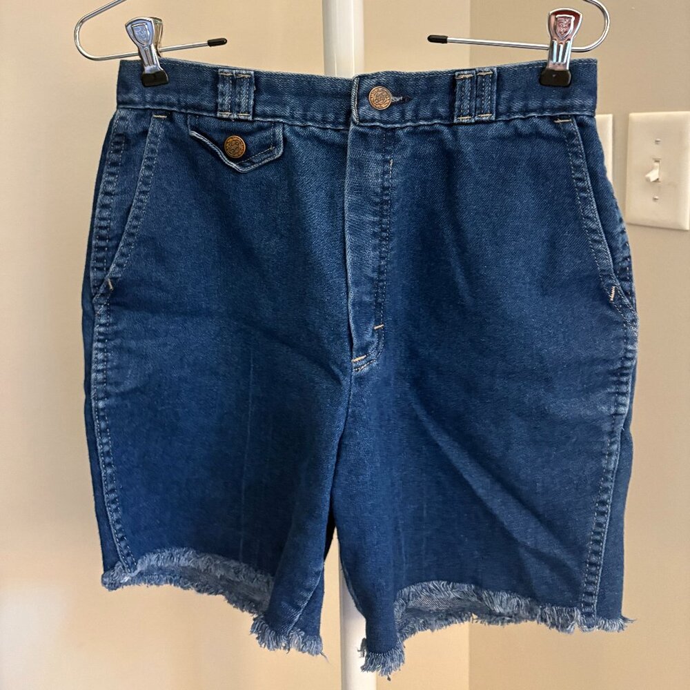 Dark Wash Denim Jean Shorts
